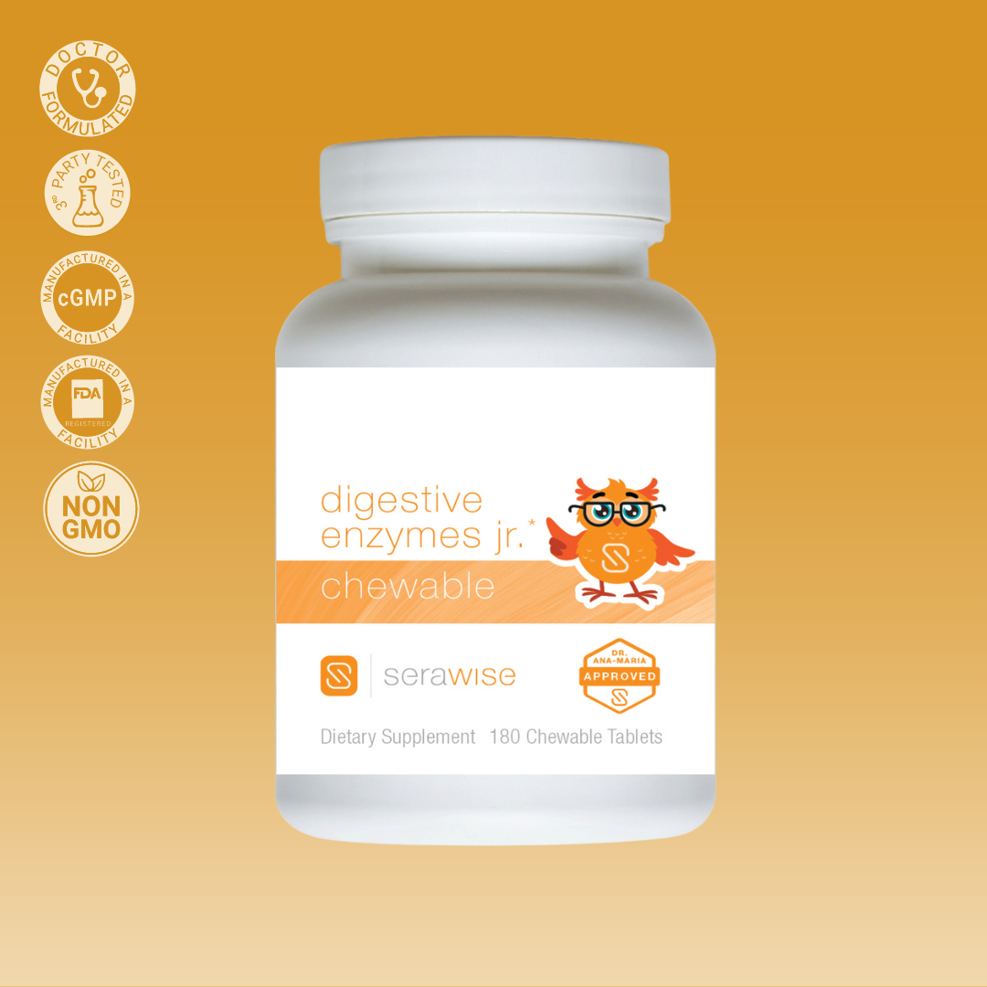 Digestive Enzymes Jr. Chewable - 180 Tablets