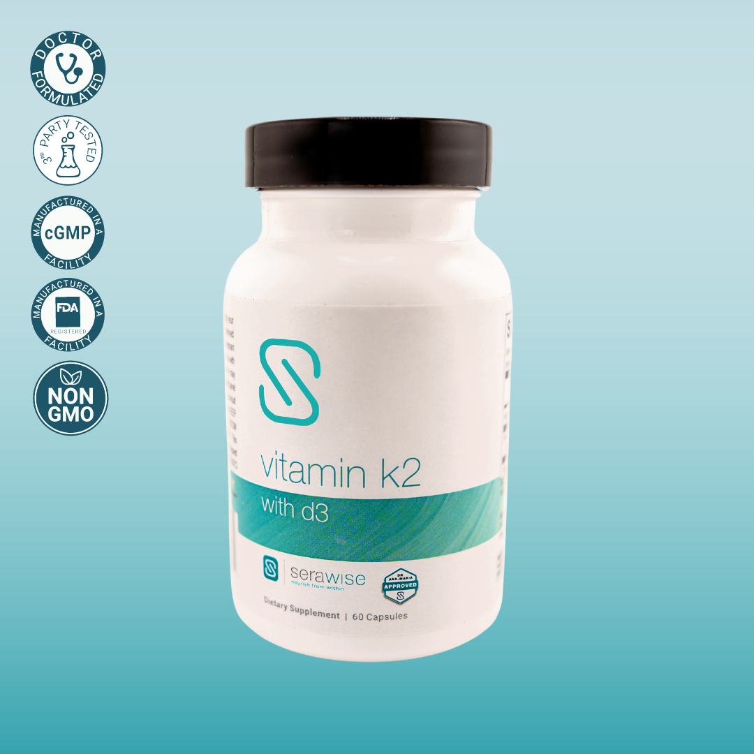 Vitamin K2 with D3 | 60 Capsules