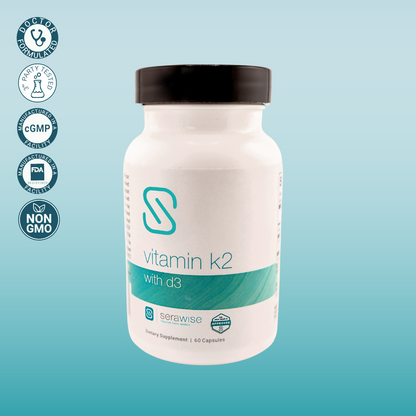 Vitamin K2 with D3 | 60 Capsules