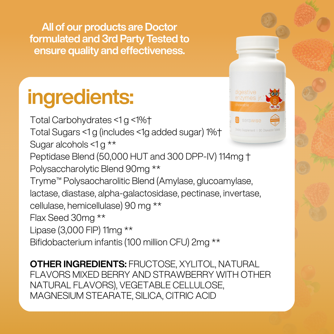 Digestive Enzymes Jr. Chewable
