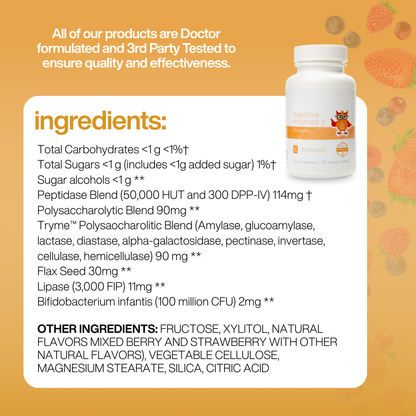 Digestive Enzymes Jr. Chewable