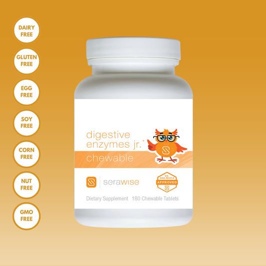 Digestive Enzymes Jr. Chewable - 180 Tablets