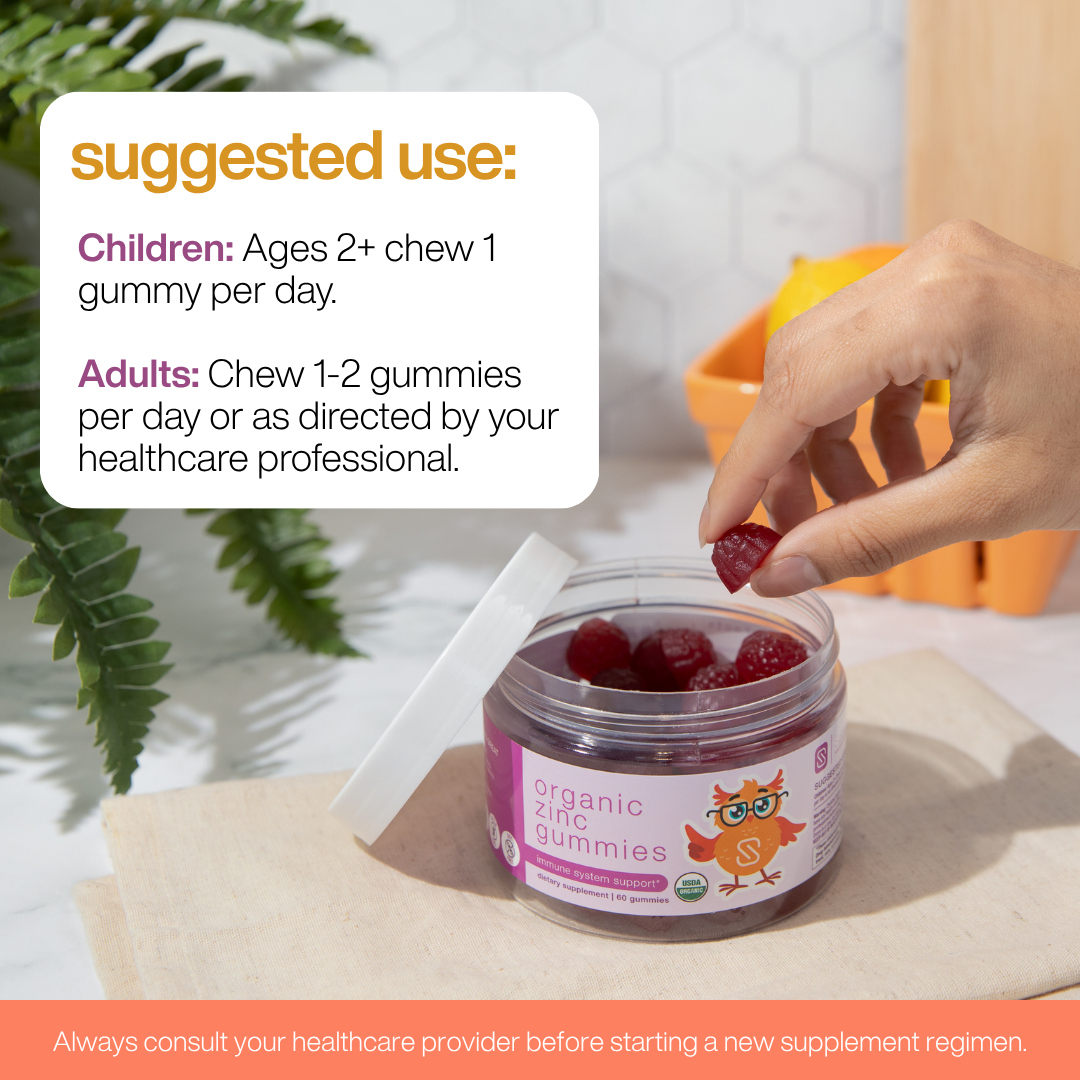 Organic Zinc Gummies