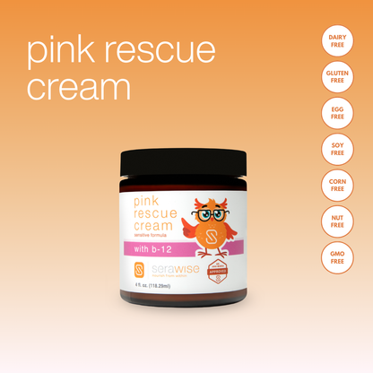 Pink Rescue Cream with B-12