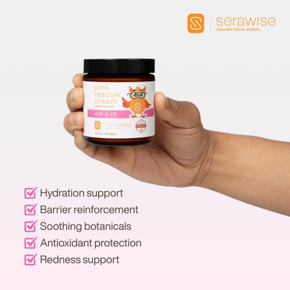 Pink Rescue Cream with B-12