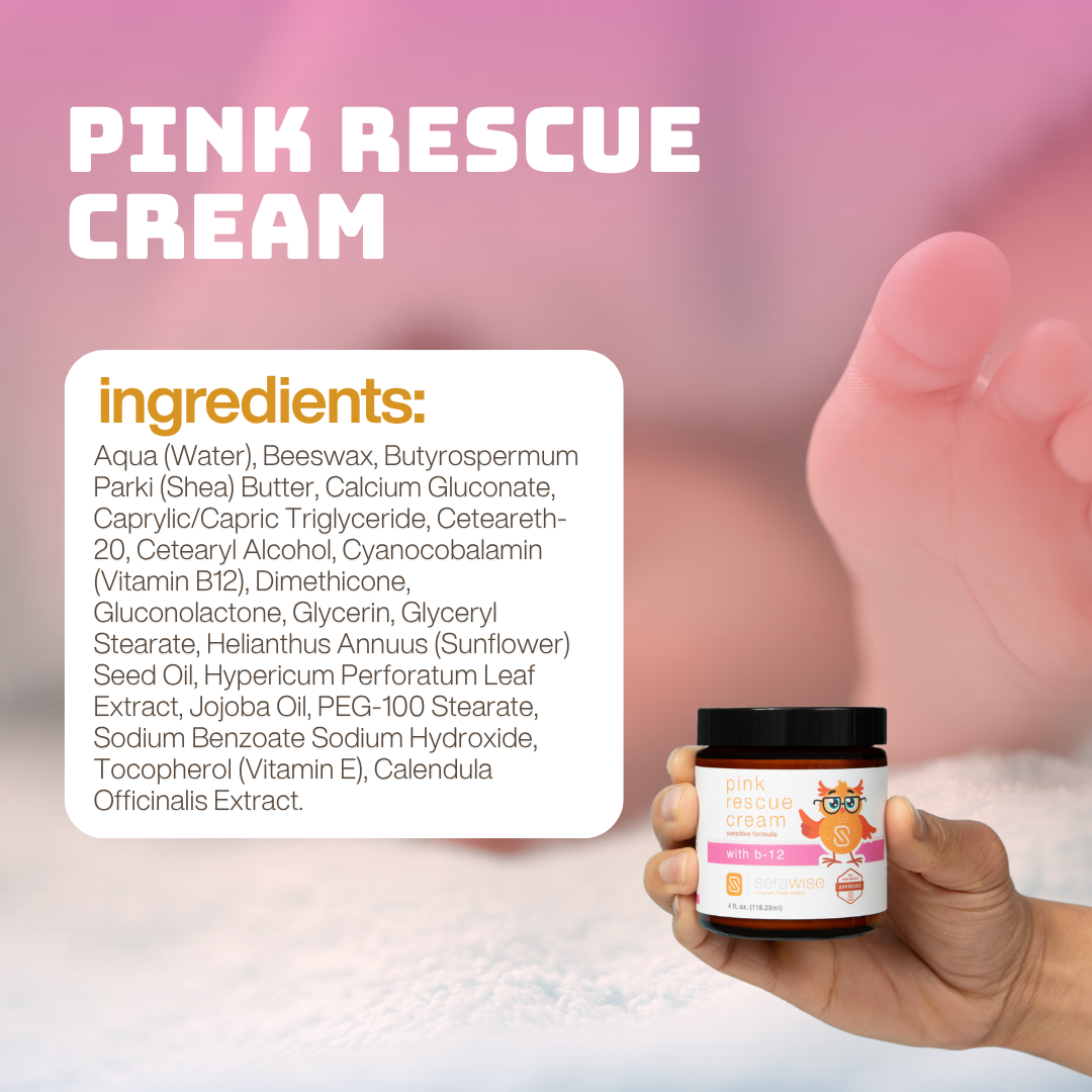 Pink Rescue Cream with B-12