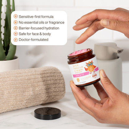 Pink Rescue Cream with B-12